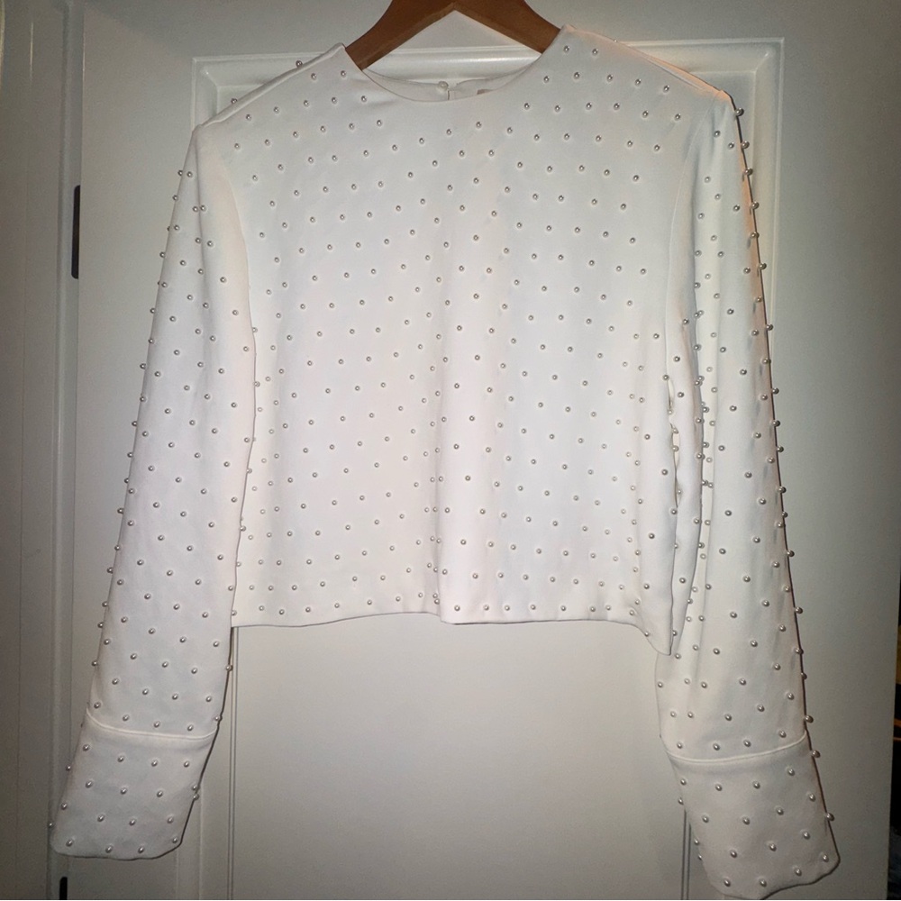 Pearl detail Top